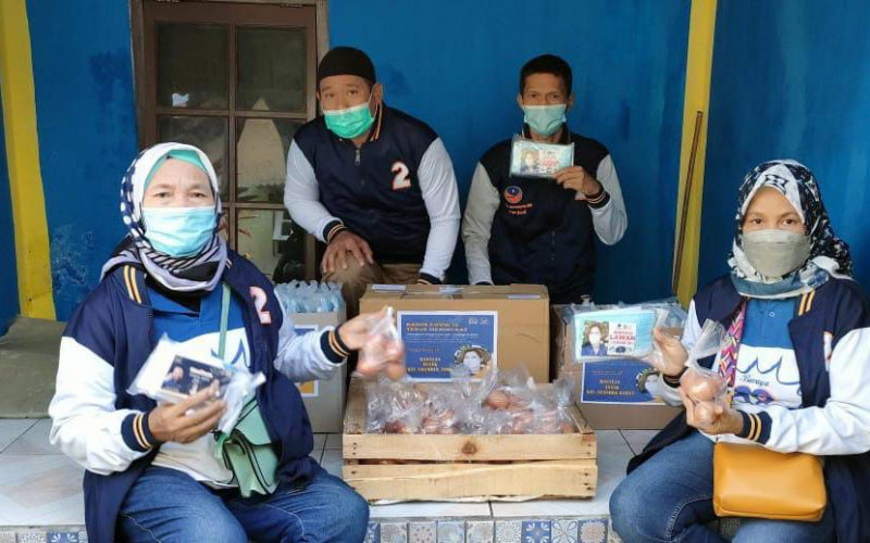 Angka Covid-19 Semakin Tinggi, DPS Tebar Vitamin dan APD Hingga Logistik Untuk Warga Kota Bogor