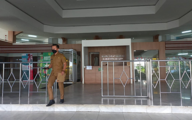 Kantor Setda Kabupaten Bogor Terancam di Lockdown