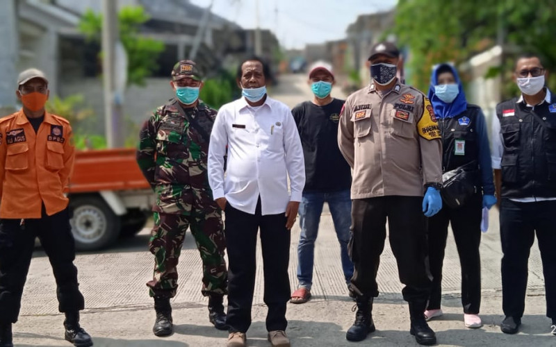 Pemdes Leuwimekar Berlakukan Semi Lockdown di Perumahan Grand Sutra
