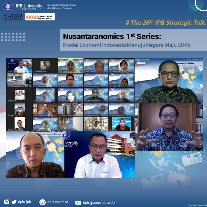 IPB Universitas Strategic Model Ekonomi Indonesia Menuju Negara Maju 2045