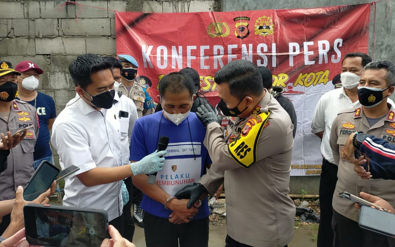 Polisi Bekuk Pembunuh Pemilik Warung di Bogor, Motifnya Cemburu