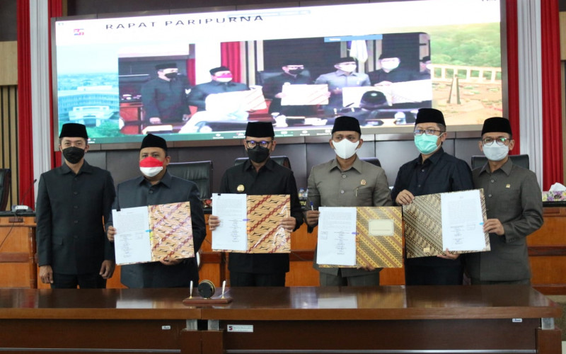 Tok ! DPRD dan Pemkot Bogor Sahkan Perubahan KUPA-PPAS 2021