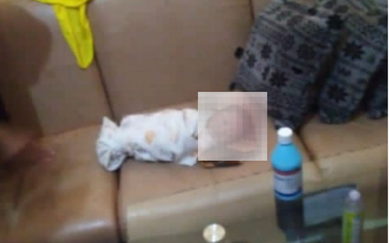 Warga Cibedug Digegerkan Penemuan Bayi Laki-laki di Pinggir Jalan