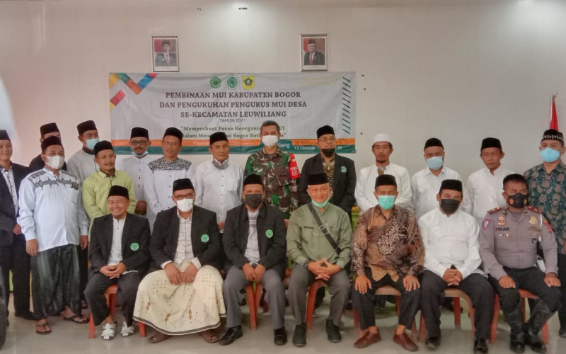 MUI Tingkat Desa se-Kecamatan Leuwiliang Dikukuhkan