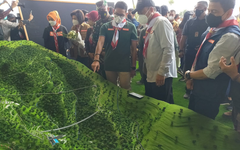 Keren! Bogor Bakal Punya Jembatan Gantung Terpanjang di Dunia