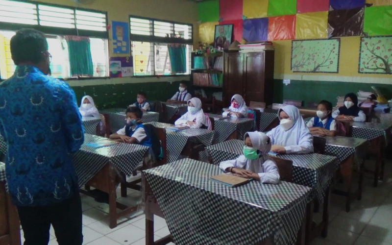 Mulai Hari Ini, SDN di Kota Bogor Sudah Melaksanakan PTM