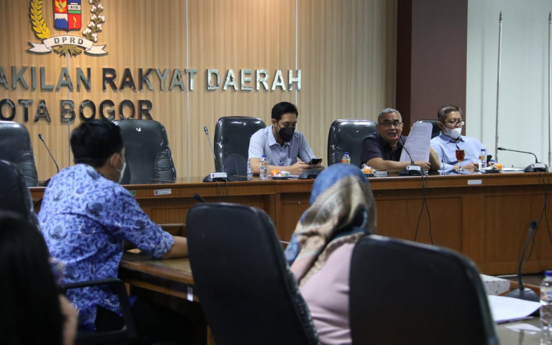 Pansus Raperda Bogor Kota HAM Gelar Ekspose Dengan Pemkot Bogor