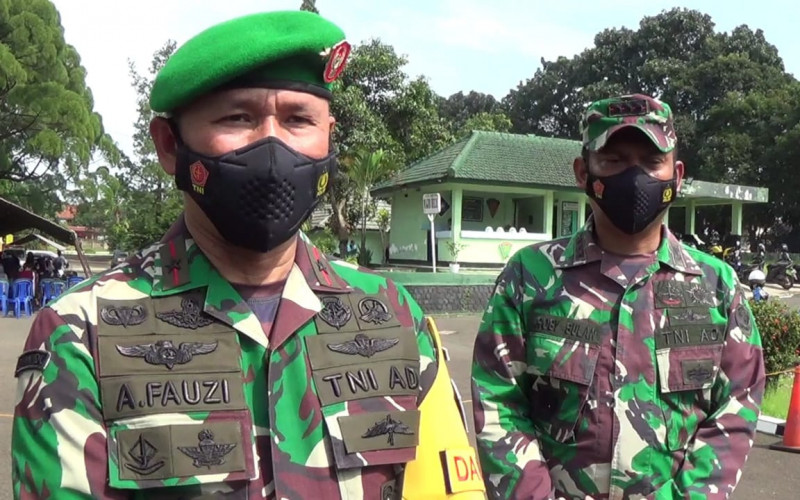 6 Juta Warga Sudah Divaksin, Danrem : Kabupaten Bogor Masih Rendah Capaian Vaksinasi