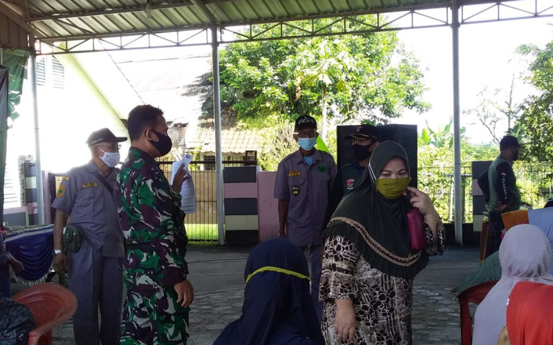 Pandawa ICT Berkolaborasi Koramil 0621-14 Ciampea Gelar Vaksin