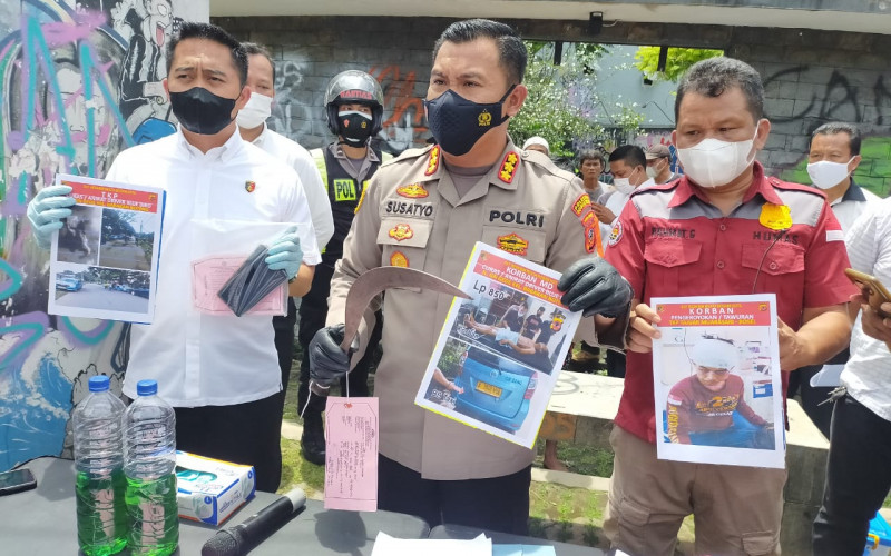 Polisi Tangkap Pelaku Perampasan HP Tewaskan Sopir Taksi di Bogor