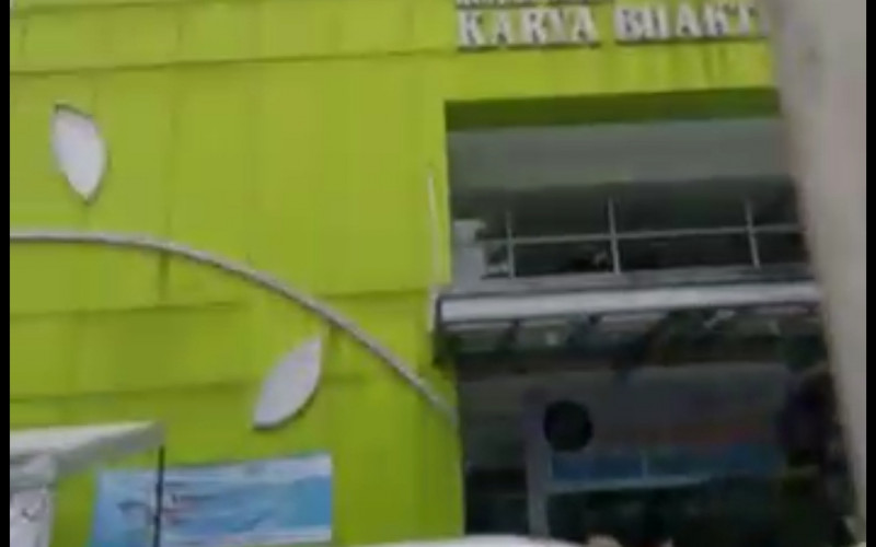 Mitra Rekanan Service AC Rumah Sakit KBP Dramaga Jatuh dari Lantai Empat