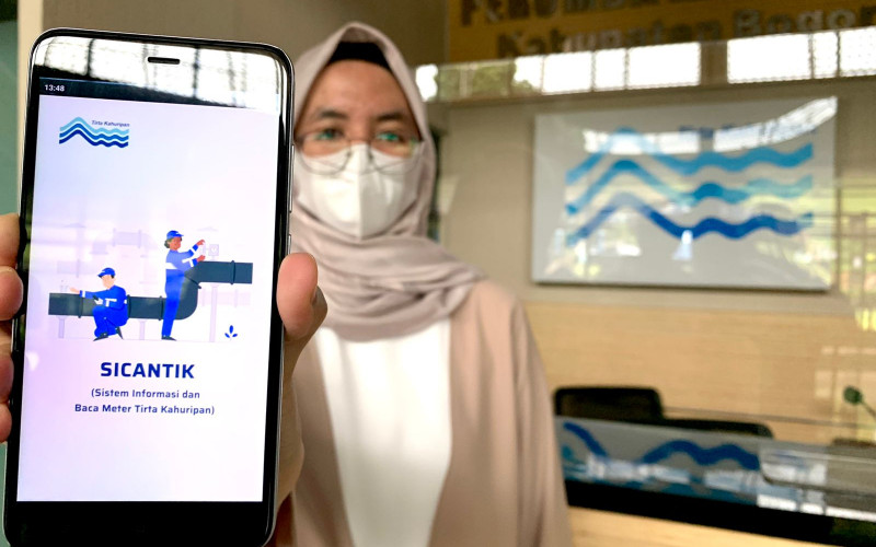 PDAM Tirta Kahuripan Mempermudah Pelanggan Melalui Aplikasi “SICANTIK