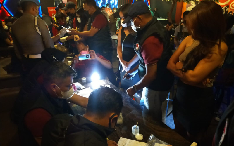 Tes Urin Pengunjung Tempat Hiburan Malam di Kota Bogor, 6 Orang Positif