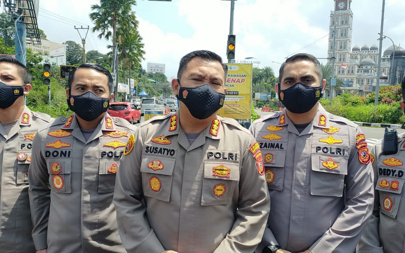 Libur Nataru, Lima Polres ‘Puncak Raya’ Siapkan 25 Check Point Prokes