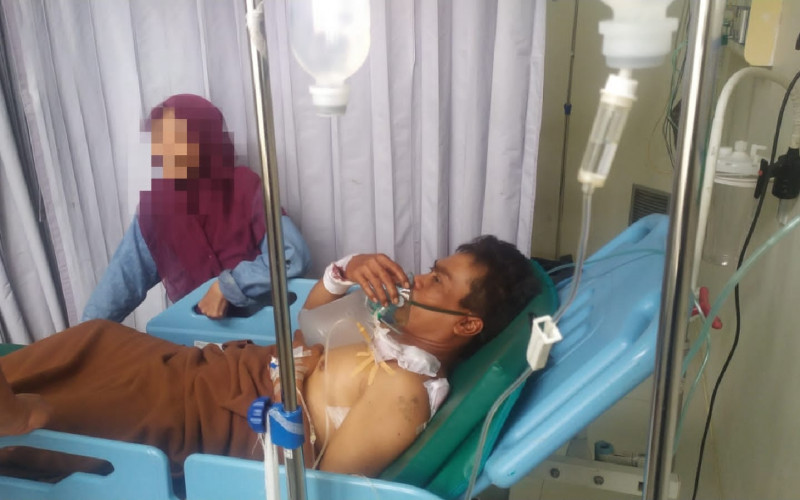 Dendam Dimarahi, Juru Parkir di Bogor Luka-luka Ditikam Temannya Sendiri