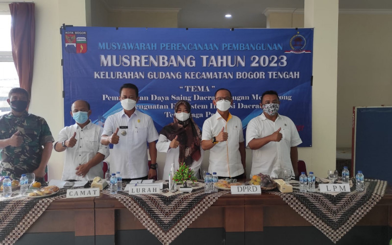 Hadiri Musrenbang Kelurahan Gudang, Eka Wardhana : Fokuskan Pemulihan Ekonomi & Pembangunan SDM