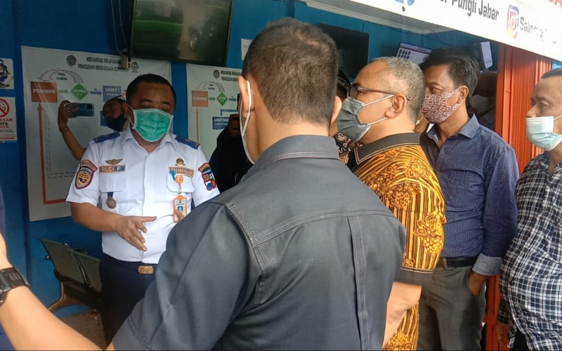 Hasil Sidak, Komisi II DPRD Kota Bogor Nilai Pelayanan KIR di Dishub Berjalan Dengan Tertib