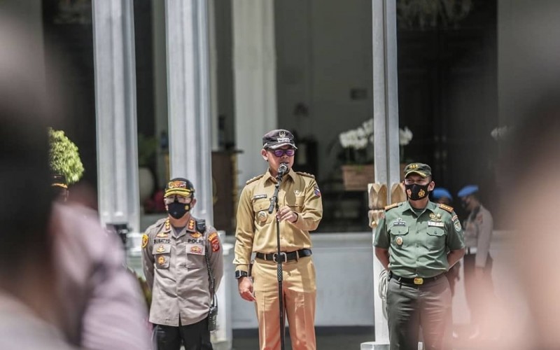 Satgas Covid-19 Akan Bubarkan Kerumunan Perayaan Tahun Baru
