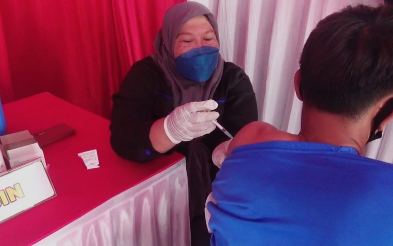 Puluhan Penumpang Angkutan Umum di Bogor Terjaring Razia Vaksinasi
