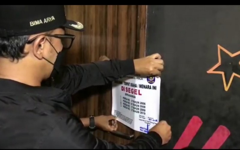 Melanggar Ketertiban Umum, Bima Arya Segel THM Zentrum