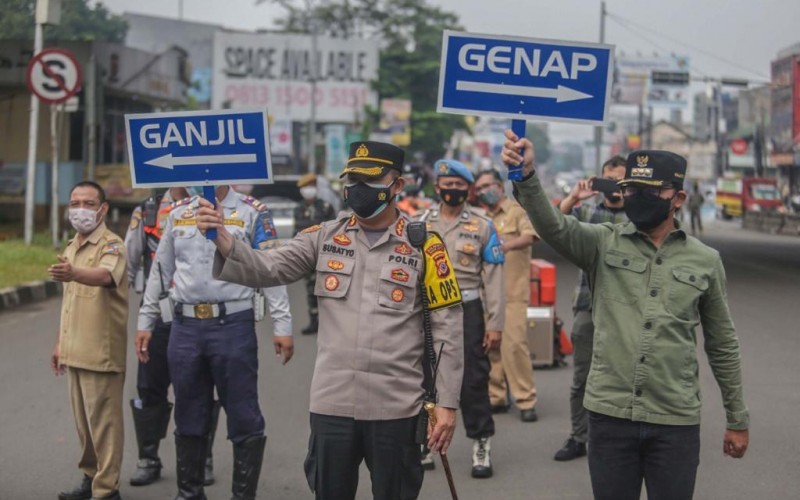 Omicron Masuk ke Bogor, Satgas Covid-19 Akan Terapkan Ganjil Genap di Akhir Pekan