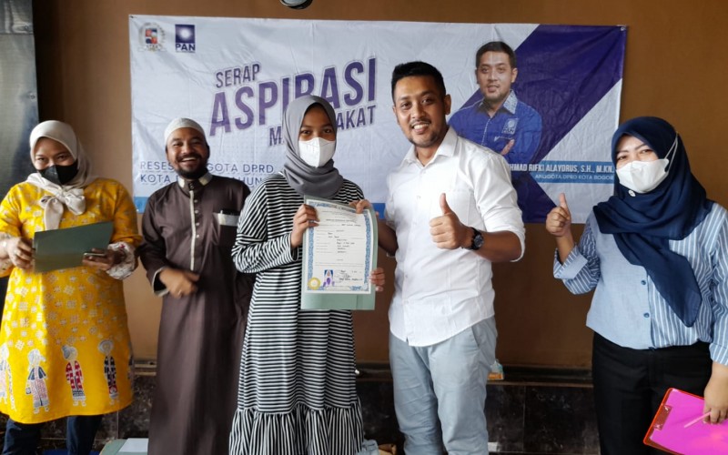 Achmad Rifki Alaydrus: Dorong Program BTT dan Tebus Puluhan Ijazah yang Tertahan di Sekolah