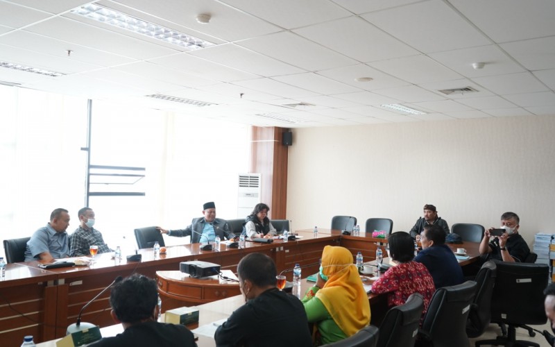 Raker Dengan Disperindagkop, Komisi II DPRD Kota Bogor Soroti Program Kerja
