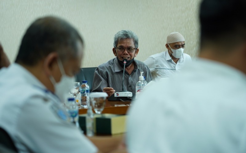 Raker Dengan Komisi III DPRD, Eko Prabowo Sampaikan Serapan Anggaran Capai 90 Persen
