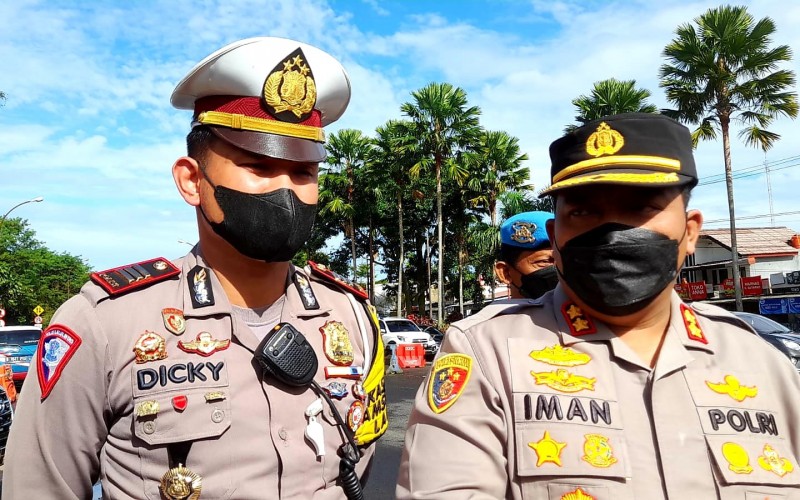 Jelang Weekend Penerapan Ganjil Genap Hingga Pengetatan Prokes di Berlakukan Polres Bogor