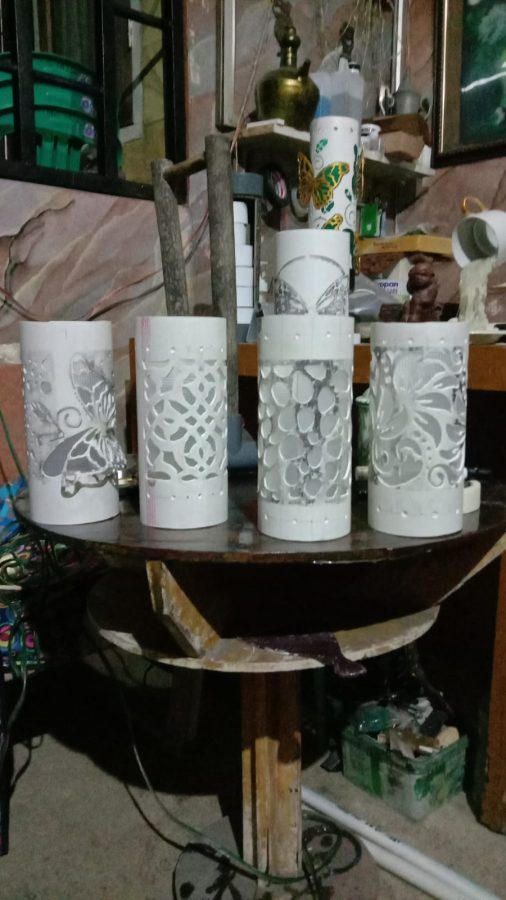 Pipa Paralon Bekas di Tangan Iwan Bisa Jadi Karya Seni yang Bermanfaat