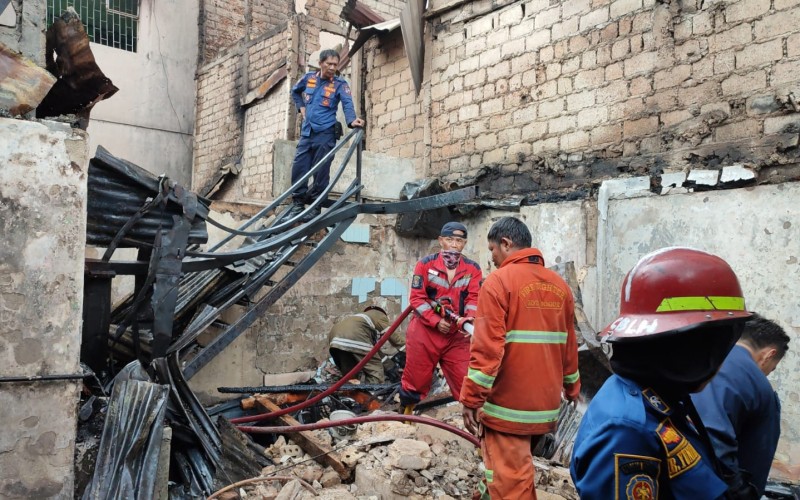 11 Rumah di Kampung Cingcau Bogor Ludes Terbakar