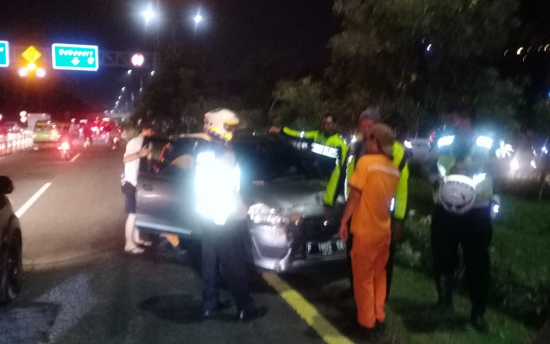 Diduga Rem Mendadak, Tiga Kendaraan Terlibat Kecelakaan di Putaran Adipura Tol Jagorawi