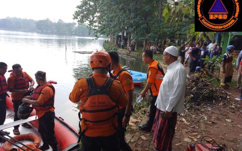 Pria yang Tenggelam di Situ Cikaret Ditemukan Meninggal Dunia