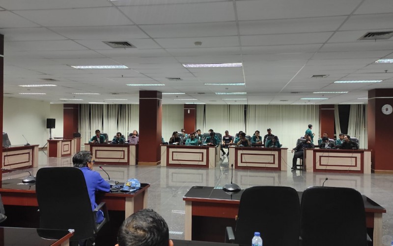 Ketua Komisi I DPRD Kota Bogor Terima Massa Aksi Tolak RKUHP di Gedung DPRD Kota Bogor