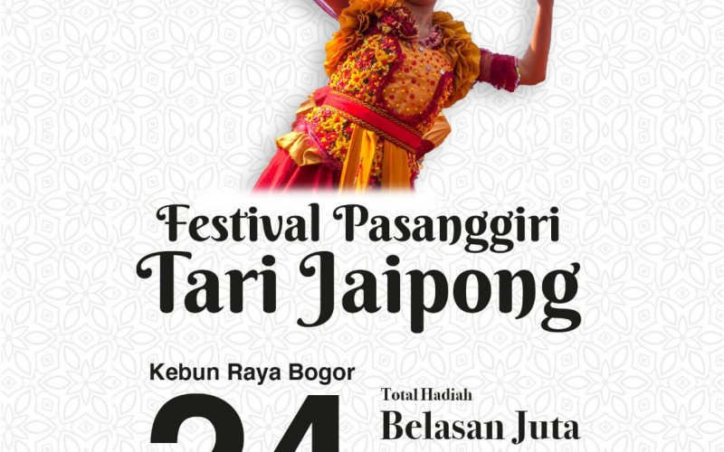 Ayo! Ikuti Lomba Tari Jaipong Kebun Raya Bogor