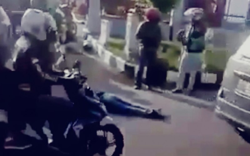 Pengendara Motor Terlibat Kecelakaan di Jalan Tentara Pelajar Dua Pemotor Luka-luka