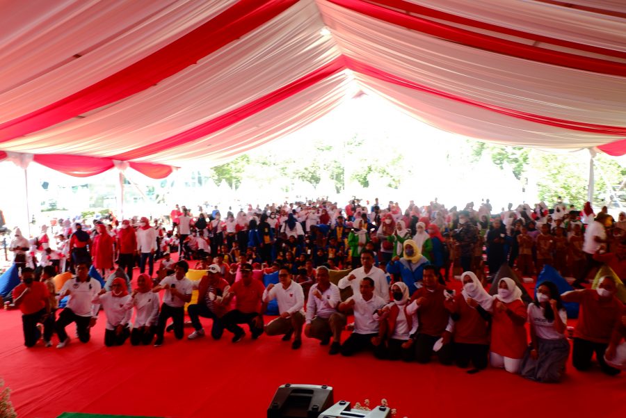 Peringati Hari Anak Nasional Provinsi Jawa Timuri di Kebun Raya Purwodadi