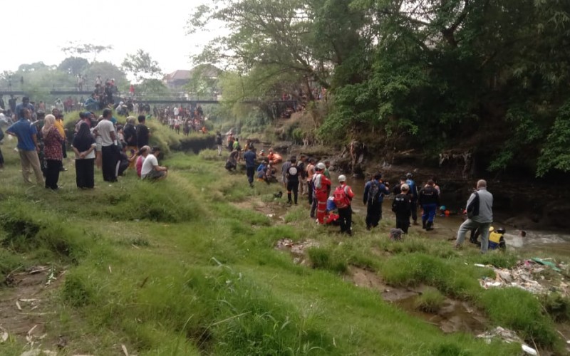 Terungkap Indentitas Anak yang Tenggelam di Sungai Ciliwung, Begini Faktanya