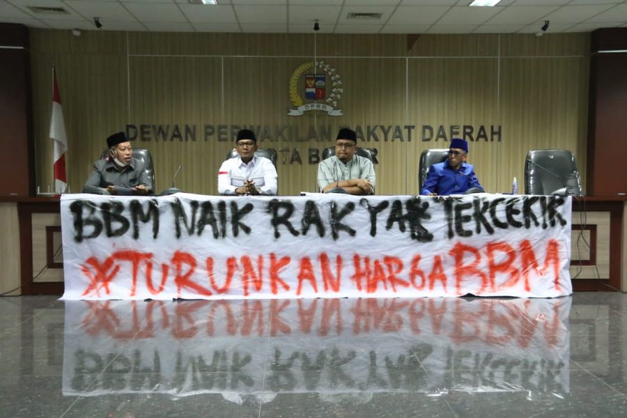Pemicu Inflasi, Ketua DPRD Kota Bogor : Batalkan Kenaikan BBM