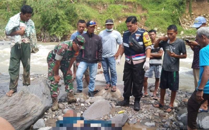 Waduh! Jasad Pria ODGJ di Sungai Cidurian Diduga sengaja Dibuang
