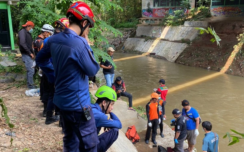 Korban Hanyut Tegal Lega Ditemukan di Kota Depok