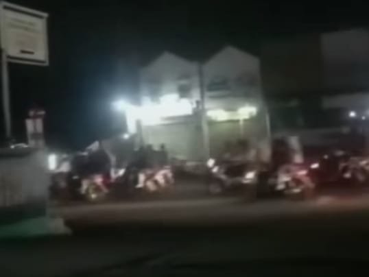 Viral Konvoi Motor Bersajam di Cileungsi, Polisi : Sudah Dihalau