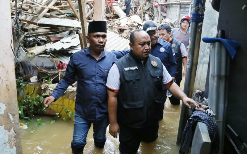 Kota Bogor Dilanda Bencana Hidrometeorologi DPRD Turun Salurkan Bantuan dan Pastikan Penanganan Bencana Berjalan Maksimal