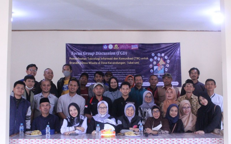 Unida Bogor Gelar FGD Sebagai Sarana Pengembangan Desa Wisata Melalui TIK