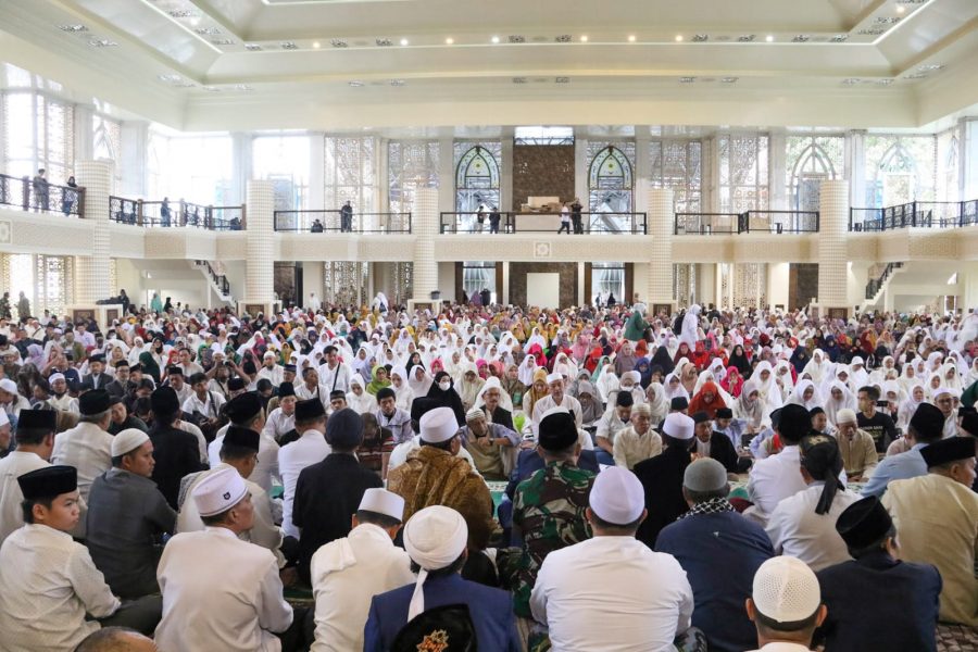 DPRD Kota Bogor Tutup Tahun 2022 Dengan Mengikuti Doa Bersama di Masjid Agung