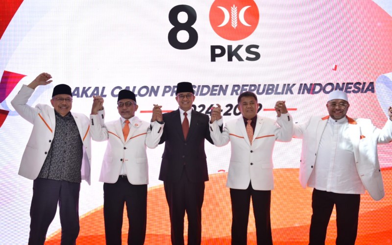 PKS Deklarasikan Anies Baswedan sebagai Bacapres