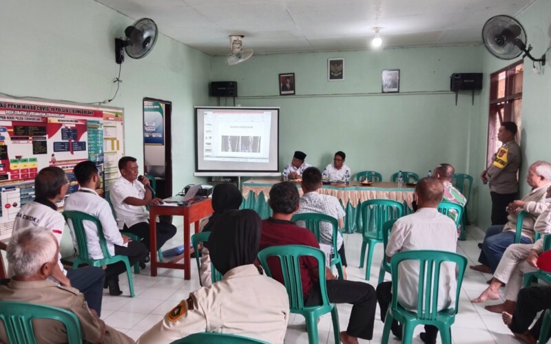 Atasi Banjir, Pemdes Cibatok 1 dan Forkompincam Cibungbulang Gelar Musyawarah Dengan Warga