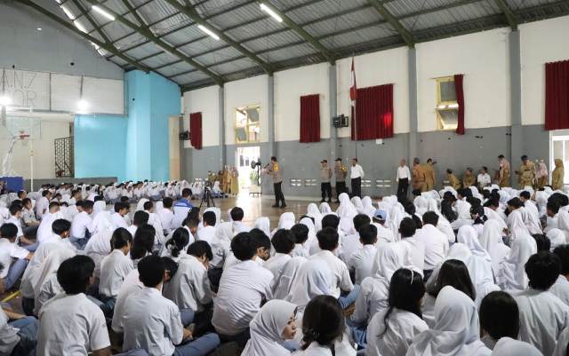 Antisipasi Tawuran Pelajar, Polresta Gelar Police Goes to School di Sekolah