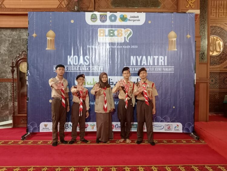Kwarcab Kabupaten Bogor Kirim Kontingen Untuk Ikut Nyantri yang Digelar Kwarda Jabar