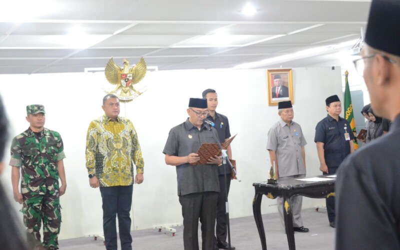 Plt Bupati Bogor Iwan Setiawan Lantik Pejabat Eselon III dan IV, Ini Nama-namanya